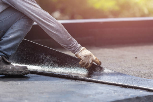 Professional Emergency Waterproofing technician working in Oxford, WI